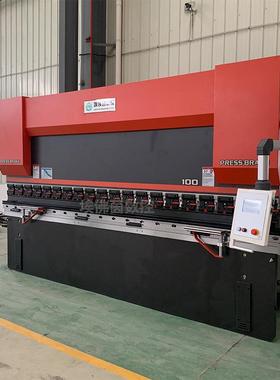 WC67Y/WC67K-250T/4000不锈钢淋浴房型材电液伺服数控折弯机