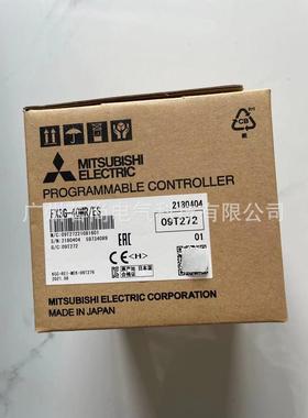 可编程控制器FX3G-40MR/ES 内置24入/16出 继电器AC电源 全新行货