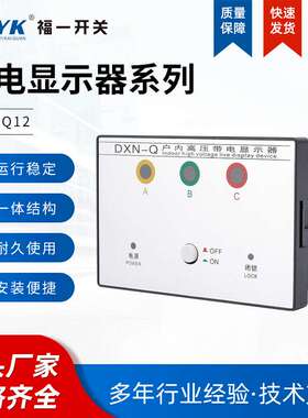 DXN-Q12户内高压带电显示装置有源带核相显示器闭锁型ACDC220V