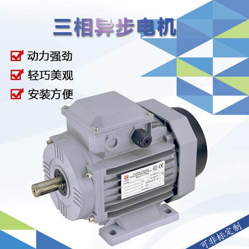 1500W三相电机1.5KW铝壳电机Y290S-2异步电动机普通马达