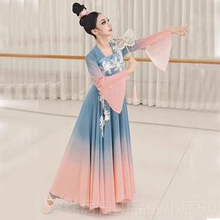 高档儿童盼古典舞蹈服独舞折枝演出服中国舞艺考摆剧目服装 飘逸舞