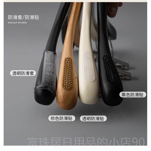 高档服撑装店专用实木架榉木清漆衣挂裤夹无L痕防滑衣裤架定制O衣