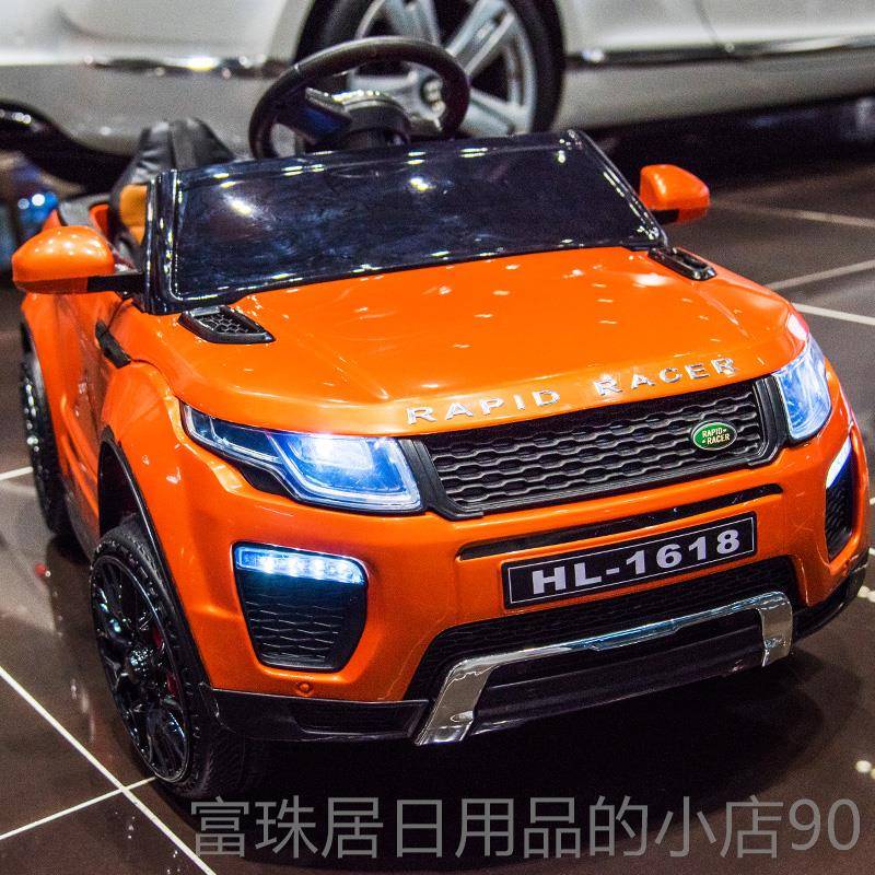 高档婴儿坐童电动车四轮坐遥控汽车可男小孩摇摆童车宝宝玩具女车