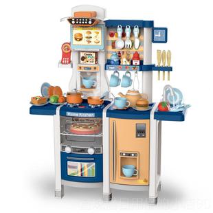 高档儿仔童烧饭扮家过家酒办小厨房小厨玩具煮饭模拟仿真师全套装