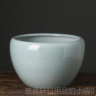 高档养陶瓷鱼缸大睡莲碗莲专用盆缸号水养植物培一叶莲荷花绿植水