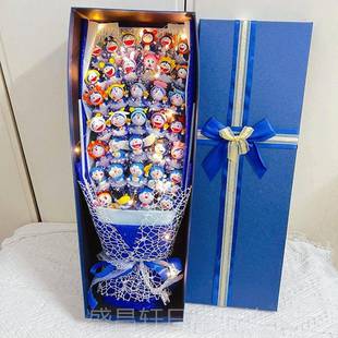 高档情人节卡物通花束机毕器猫生日礼女生儿送童闺蜜女朋友特别业