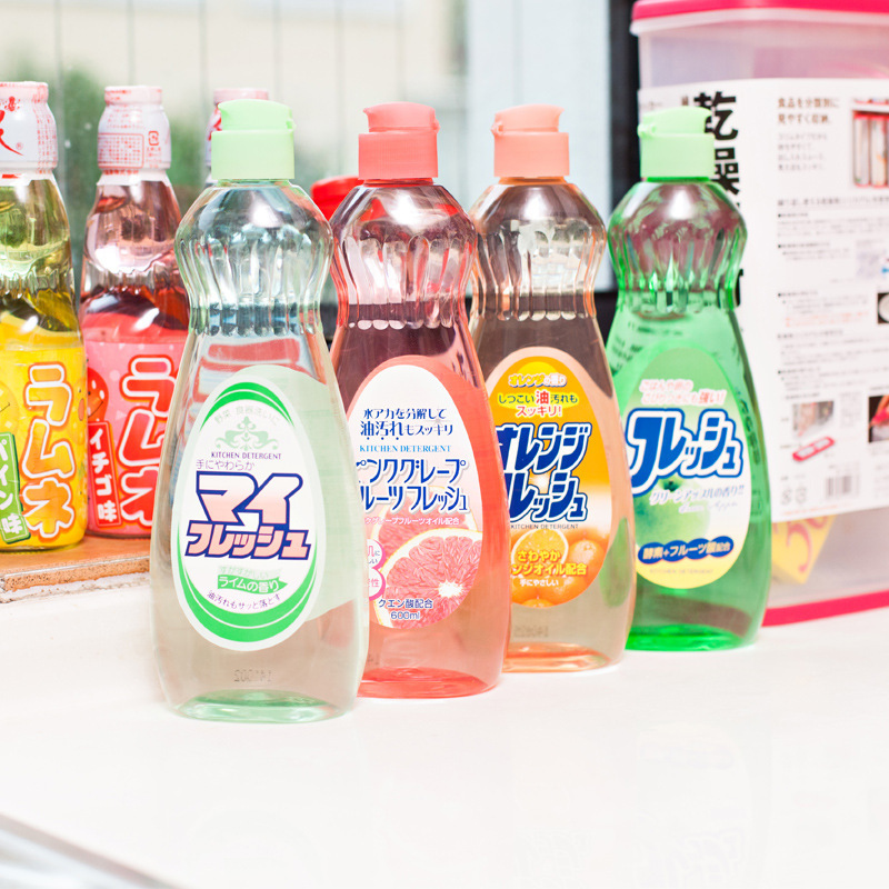 日本进口水果味洗洁精600ml