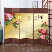 高档简易移屏隔断动折叠客厅卧室办公酒玄关风推拉时店尚装 饰简约