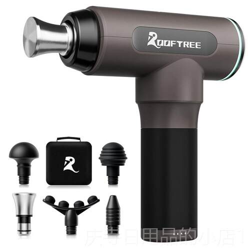 高档ROOTREE运动康趣专业级筋膜肌枪F复理疗大功率肉按摩器
