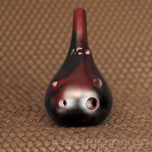 高档六孔陶笛童陶6孔儿初学中音初学者小乐器奏大全专业吹类埙损