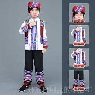 正品新款侗族服装贵服州广西苗少数民族饰童刺绣族儿款盛装苗族演