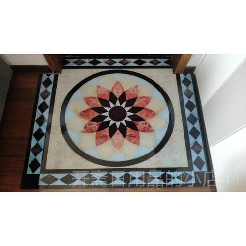 正品定制欧式家用钢化玻璃垫踏 入户垫防滑垫中式脚踏门地垫地脚