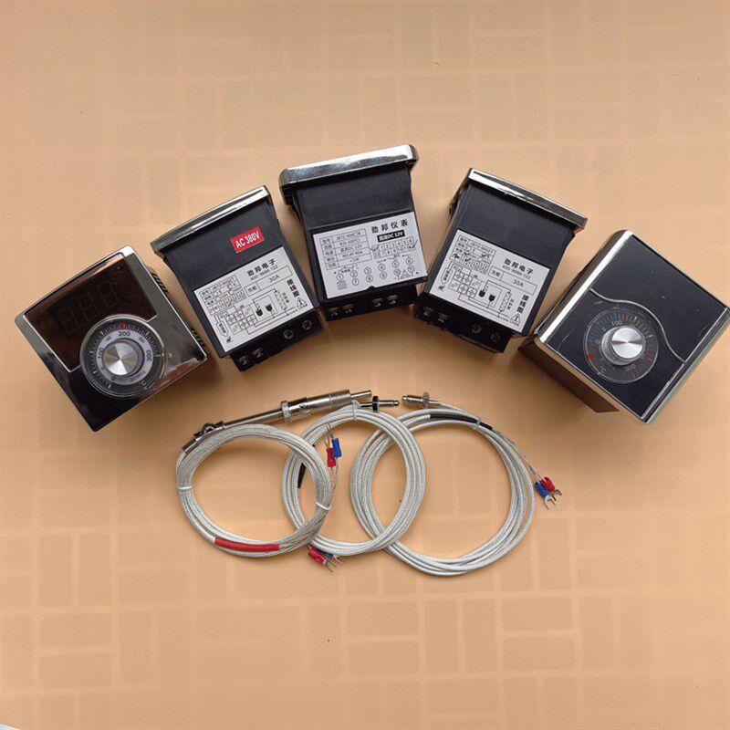 电饼铛12V/220V烤饼机烙饼机烤饼炉配件温度表控温器探头线温探线