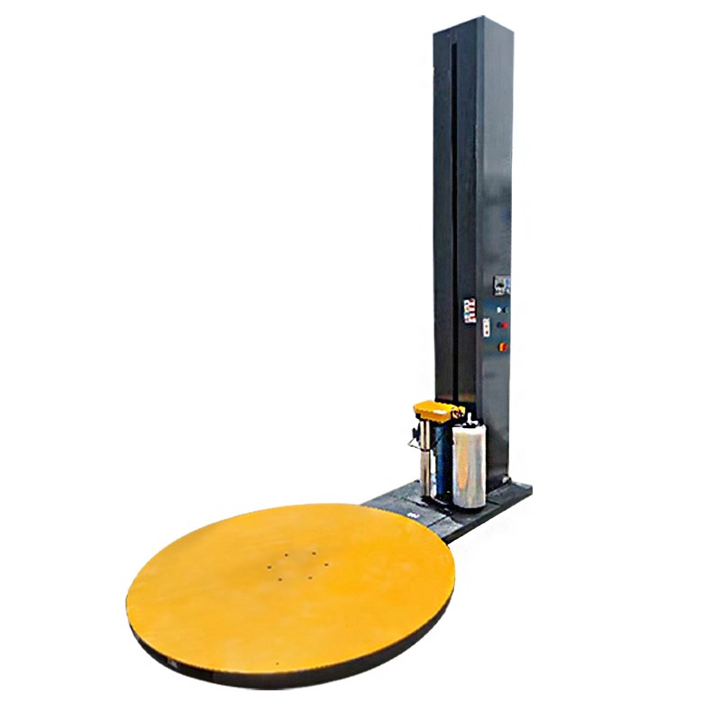 全自动缠绕机包裹机拉膜机缠绕膜自动打包机预拉伸转盘包装机