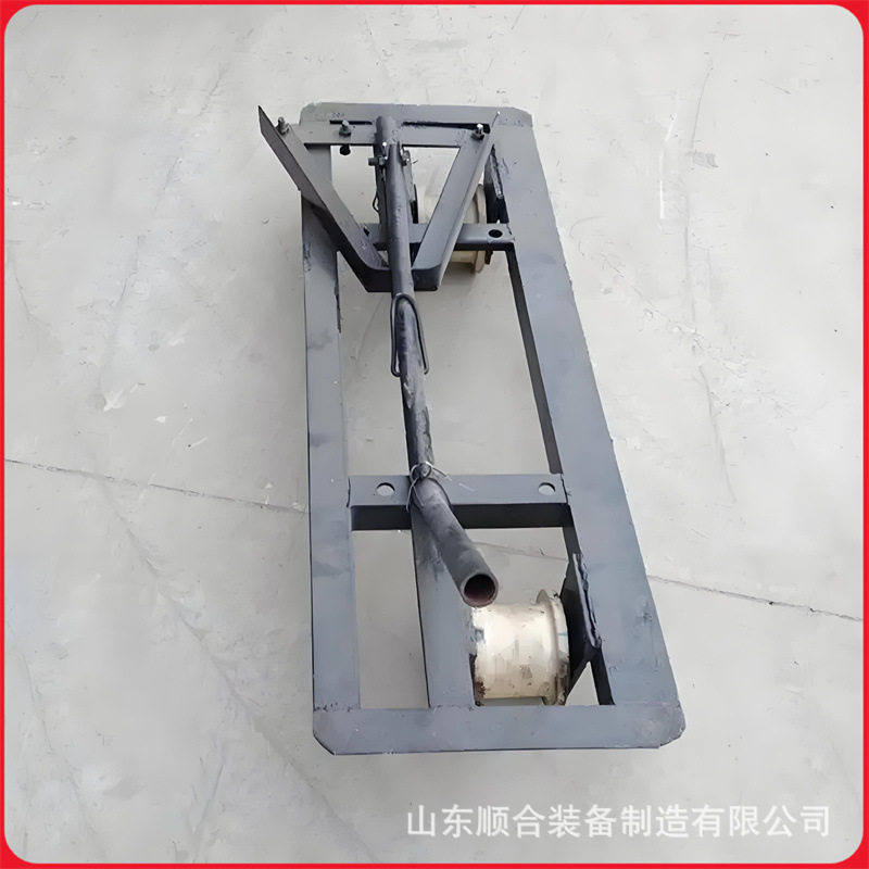 铁路用搬运单轨车操作简单手推单轨车厂家直供铁路搬运轨道钢轮车