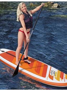 Bestway桨板冲浪板充气桨板SUP成人站立式划水板船竞速水上滑浆板