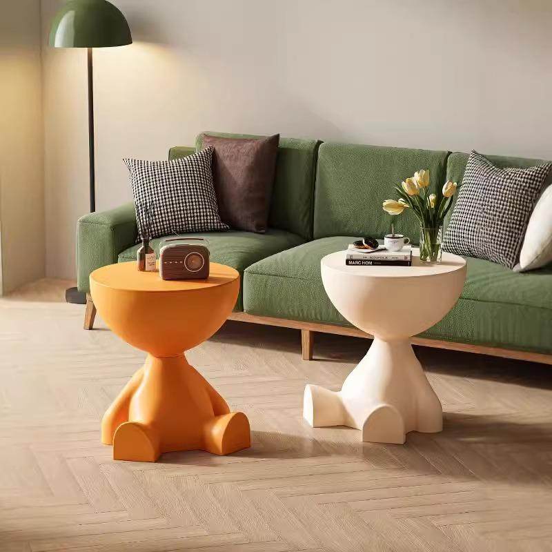 【新品】奶油风创意平头茶几家用小户型沙发边几轻奢落地塑料摆件,鲜花速递/花卉仿真/绿植园艺,割草机/草坪机,淘宝优惠券,粉丝福利购,淘宝优惠卷