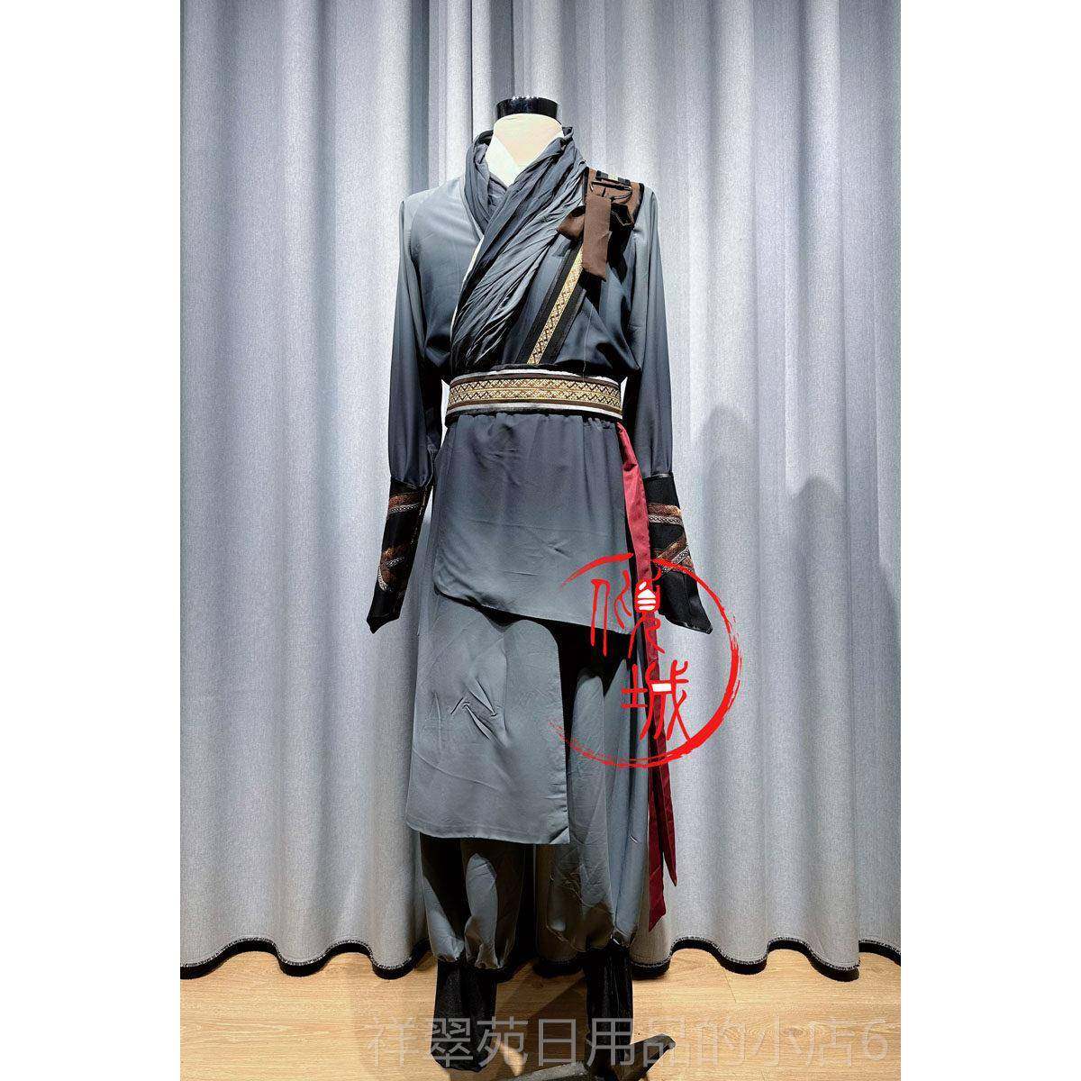 高档直销目倾城演出艺古典舞服服饰侠骨伞影北京舞大赛考生剧服订