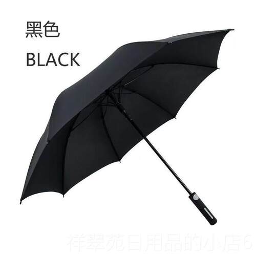 高档碧瑶双层半尔自动超大高夫雨伞胶涂层晴雨黑两用莎抗UV长柄伞