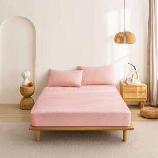 愉悦之家HH绘睡单人双人床笠宿舍用床笠夏季用床上用品