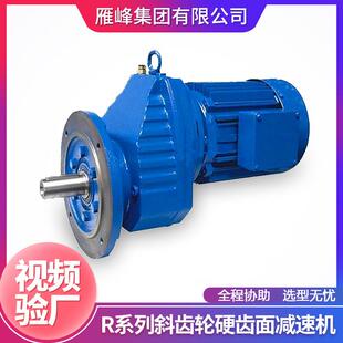 RX系列RX107型单级传动高转速低噪音小型斜齿轮硬齿面减速机