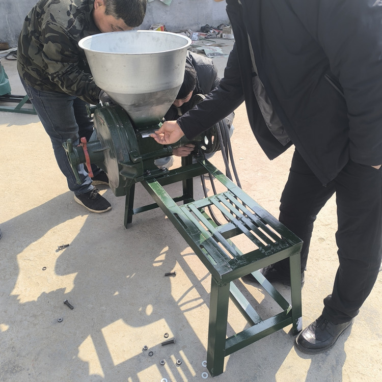 辣椒花生酱磨糊机玉米电动磨浆机全麦面糊机粮食加工设备