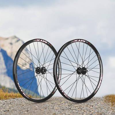 太阳圈MTX33/39锐杰逊对锁土坡车花鼓单速轮组26寸配16T飞轮5培林