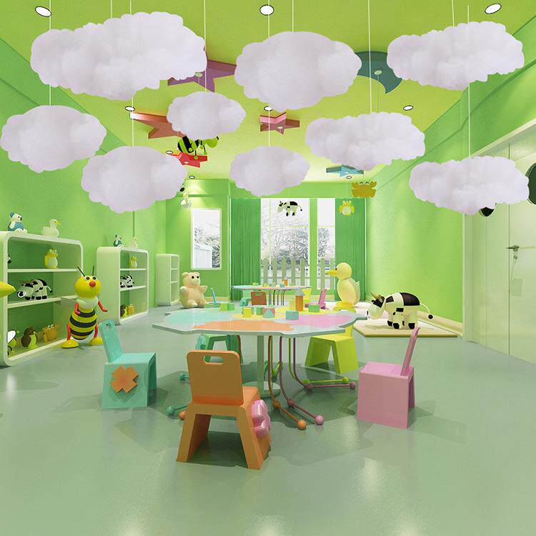 圣诞雪地棉50CM*50M 雪花卷雪花毯人造雪景棉假雪人造雪卷圣诞节