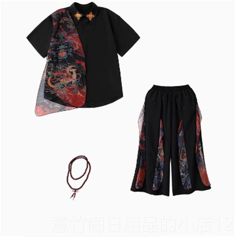 正品服国潮儿童甲演出中国风街秀舞潮服霍元武术走雪龙吟万疆表演图片