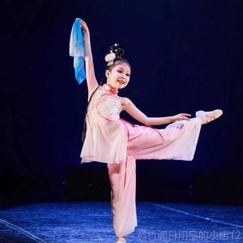 正品儿古典舞服装，梦幻女性童，身衣体节奏梯度纱，中国古典舞表