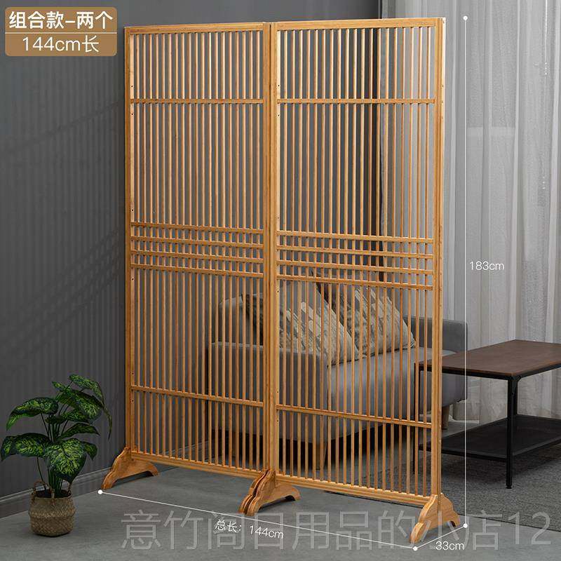 正品屏隔断栏玄栅格入风户关客厅进轻门新中式非实木奢创意日式