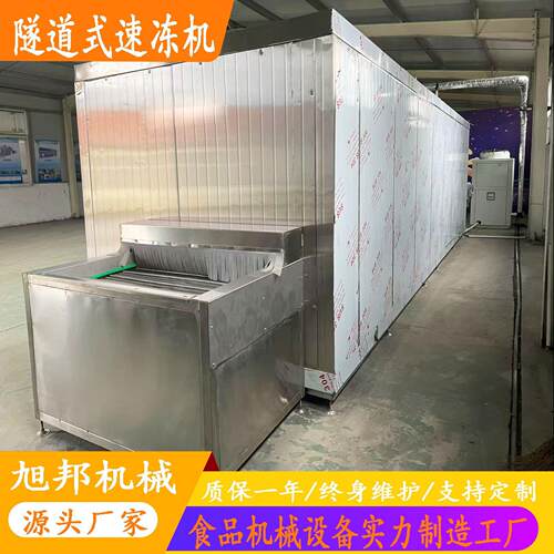 智能隧道式液氮速冻机果蔬可调速流水线速冻设备食品急速冷冻机