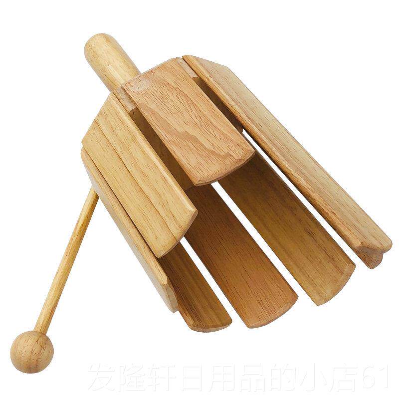 高档专中国尔奥夫打击乐器 制铃铛多音响桶业 多音木鱼音木乐演出
