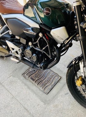 适用于挚道CB190SS保险杠防摔杠竞技杠WH175-3后货架尾箱架扶手架