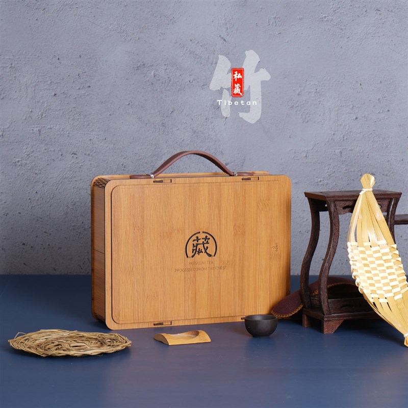 半斤竹制绿茶高端茶叶包装礼盒空盒高档龙井春茶红茶包装定制雕刻