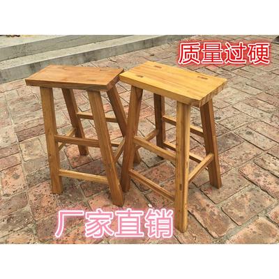 实木小板凳矮凳老榆木儿童凳木凳凳子方凳板凳高凳学生凳吧凳