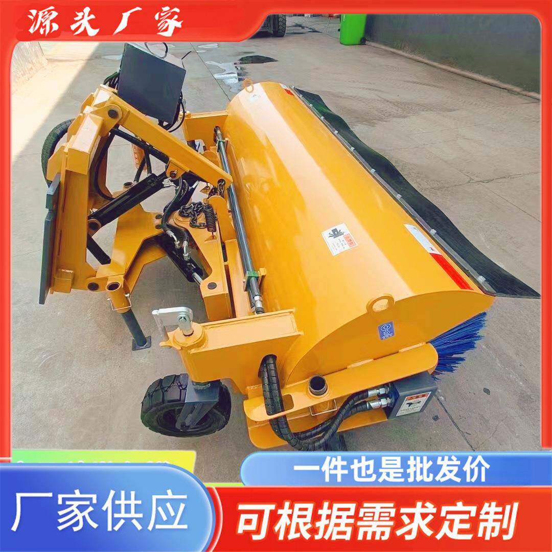 车载除雪滚刷扫雪机道路除雪滚大型车载前置式扫雪刷雪滚刷