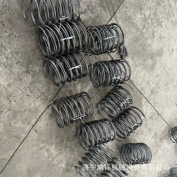 弹簧机 也叫圆钢打圈机 建筑打圈弹簧机图片