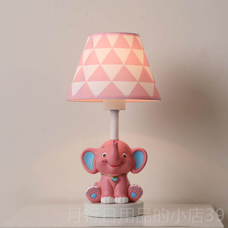 正品童房间床头灯男儿孩女独角兽创意卡通护眼台灯温馨卧小夜室灯