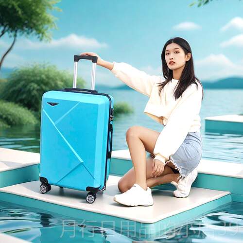 正品拉杆箱2轮4卡可爱行通李2箱女学生万向旅行箱小清新登机箱0寸