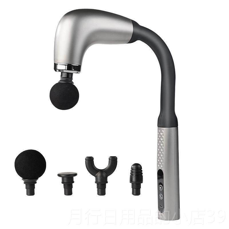 正品跨境筋筋膜枪肌肉放松按按摩器手持弯头膜枪多功颈椎腰部背部,个人护理/保健/按摩器材,按摩枪,淘宝优惠券,粉丝福利购,淘宝优惠卷