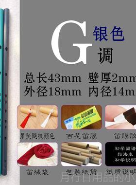 正品C新型笛子铝合D金加厚金色银色黑色音准金属初学体团培训班EF