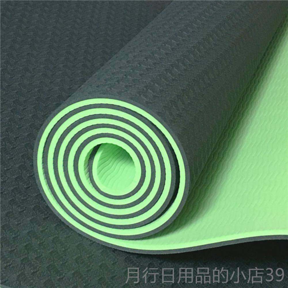 正品tpe瑜伽垫防滑加厚8m加宽80c加长女初学者男瑜珈健身m垫地垫