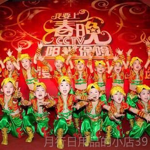 正品童装鼓腰服、击鼓服、女开场舞舞舞蹈表演服、中式台节庆男表