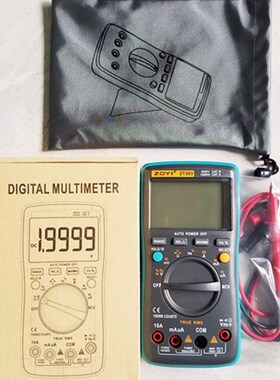 众仪电测ZT303四位半19999显示高精度自动量程真有效值数字万用表