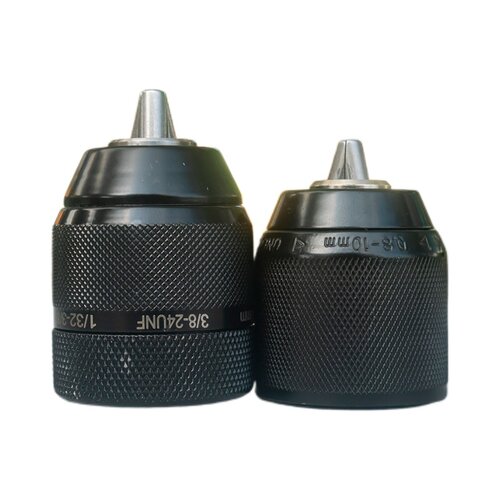 手电钻全金属自锁夹头铁3/8钻夹头锂电钻通用型0.8-10mm