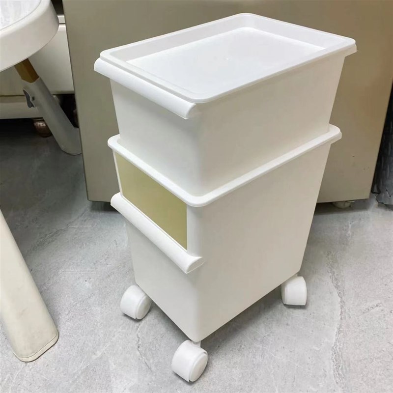 大眼睛网红落地摆件客厅玩具收纳箱可爱装饰品收纳柜零食置物架子图片