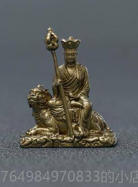 正品简修行地藏王坐谛像随身佛小摆件听文创礼物茶间意文空禅创装