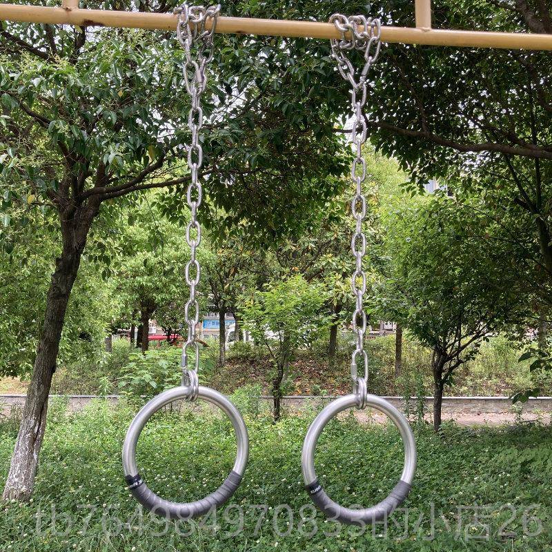 正品不锈吊环健身家用成人室内户外腰运动器材体向上颈钢椎引椎拉