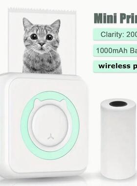 迷你错题打印机小型照片学生标签作业机mini thermal printer C15